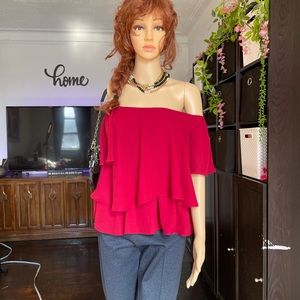 Burgundy blouse 🌶